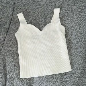 A&F Cropped Sweater Tank